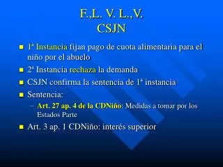 f l v l v csjn