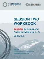 SESSION TWO WORKBOOK - slide 1