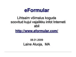 eformular