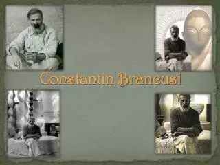 constantin brancusi