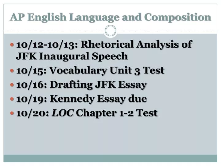 ap english language and composition
