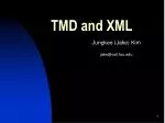 Comprehensive Guide to TMD and XML Database Integration - slide 1