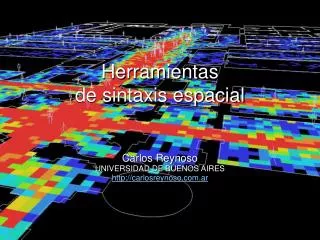 herramientas de sintaxis espacial