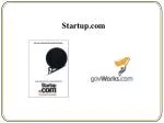 Startup - slide 1