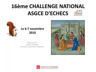 16 me challenge national asgce d echecs