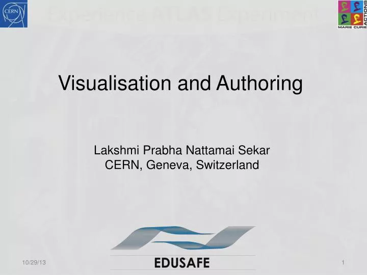 visualisation and authoring