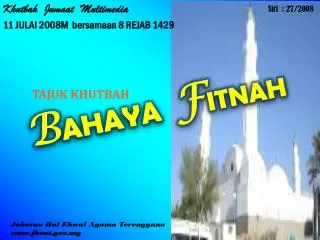 b ahaya f itnah