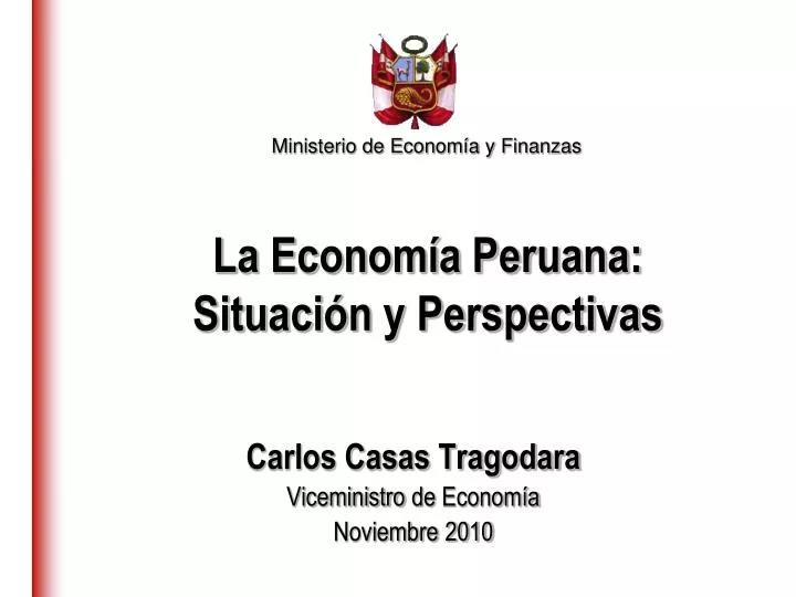 la econom a peruana situaci n y perspectivas