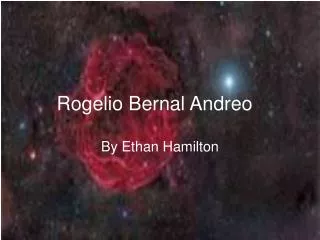 Rogelio Bernal Andreo