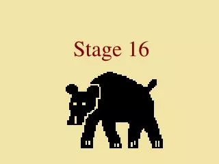 Stage 16