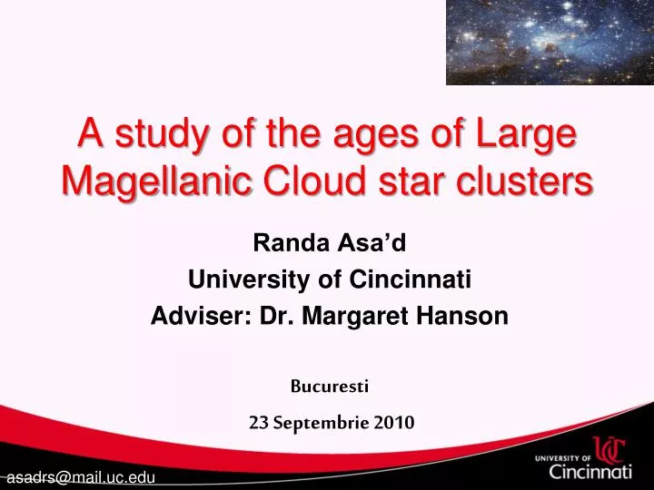 a study of the ages of large magellanic cloud star clusters