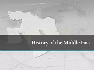 History of the Middle East