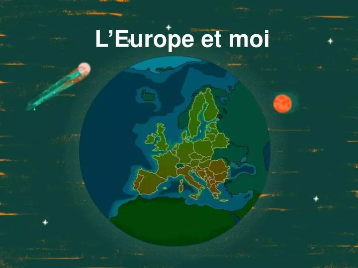 l europe et moi