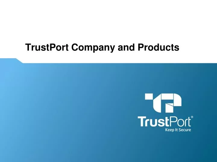 trustport company and products