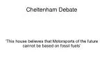 Cheltenham Debate