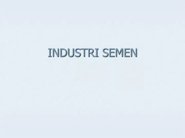 industri semen