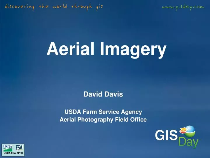 aerial imagery
