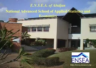 National Advanced School of Applied Statistics and Economics
