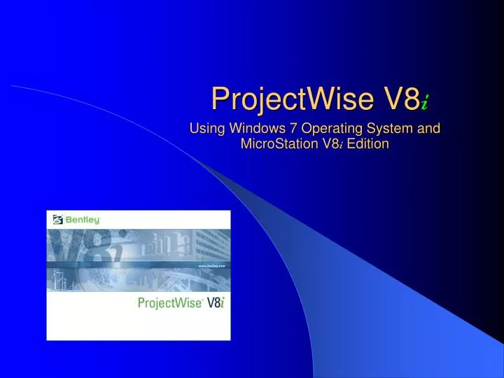 projectwise v8 i