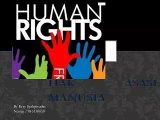 hak asasi manusia