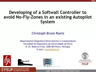 Developing of a Softwall Controller to avoid No-Fly-Zones in an existing Autopilot System