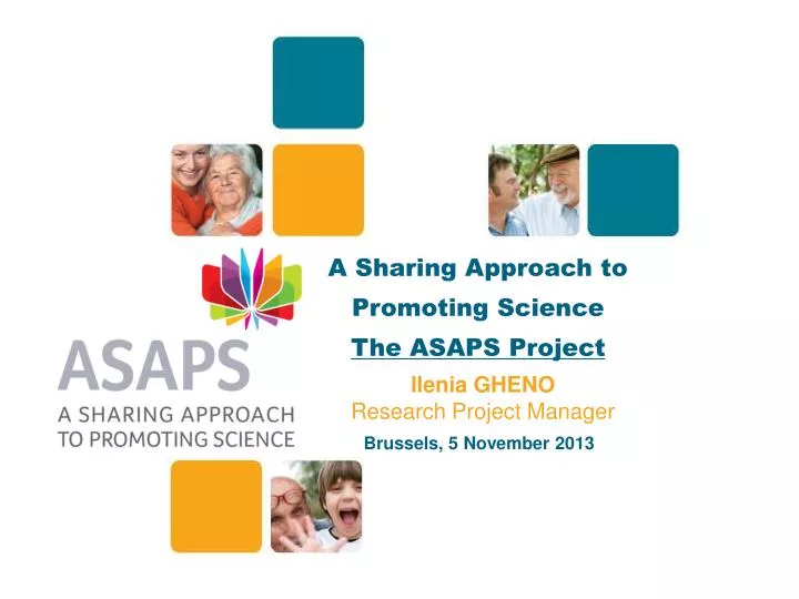 a sharing approach to promoting science the asaps project
