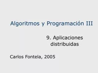 algoritmos y programaci n iii