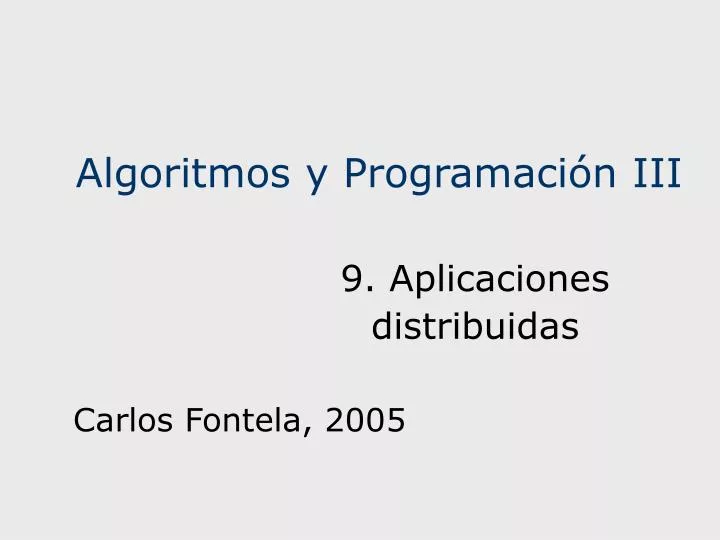 algoritmos y programaci n iii