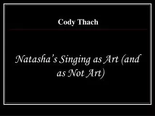 Cody Thach