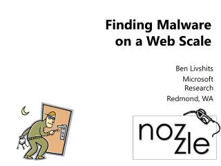 Finding Malware on a Web Scale