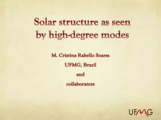 Solar structure as seen by high-degree modes