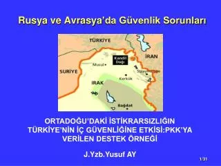 rusya ve avrasya da g venlik sorunlar