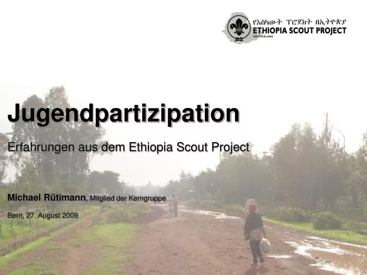 erfahrungen aus dem ethiopia scout project