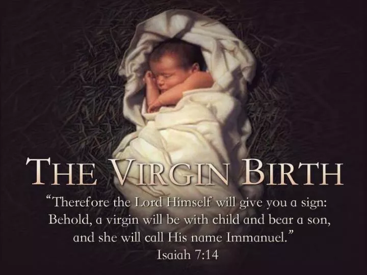 the virgin birth isaiah 7 14