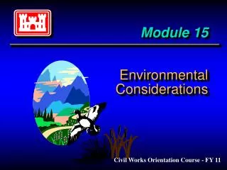 Module 15 Environmental Considerations