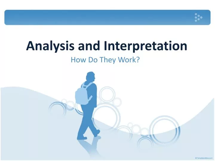 analysis and interpretation
