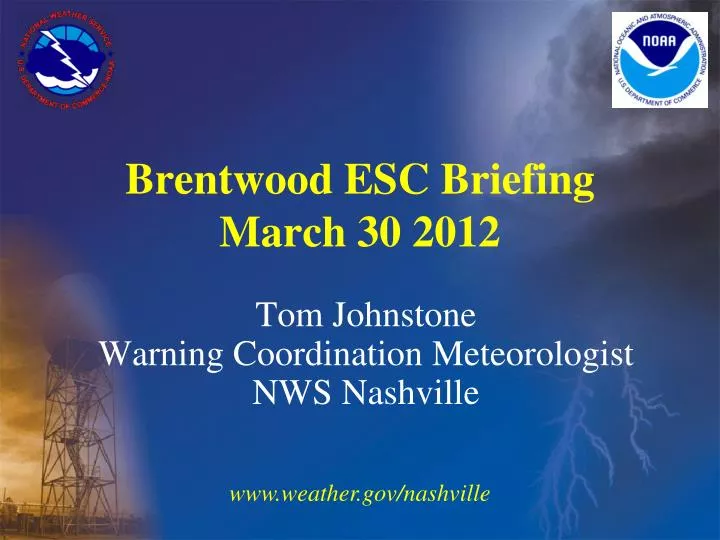 brentwood esc briefing march 30 2012