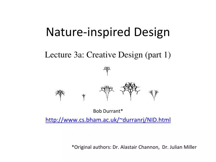 nature inspired design