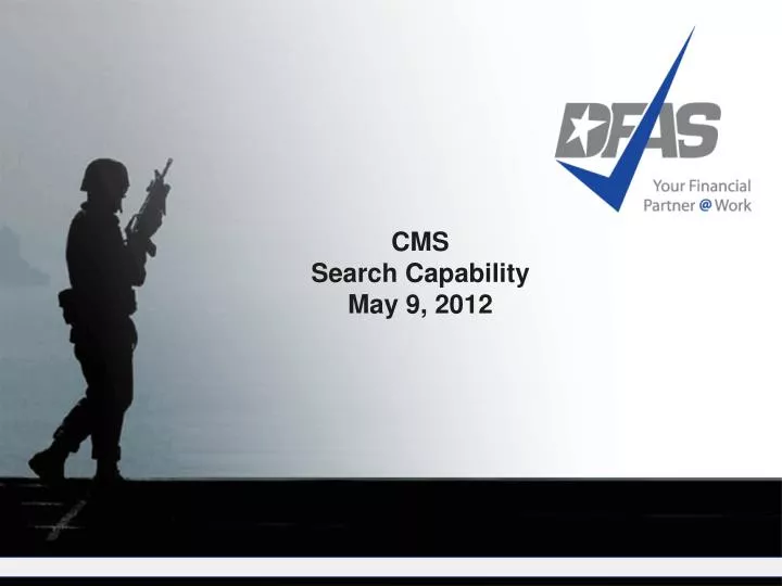 cms search capability may 9 2012