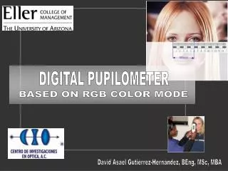 DIGITAL PUPILOMETER