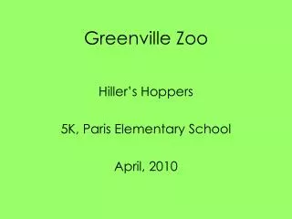 Greenville Zoo