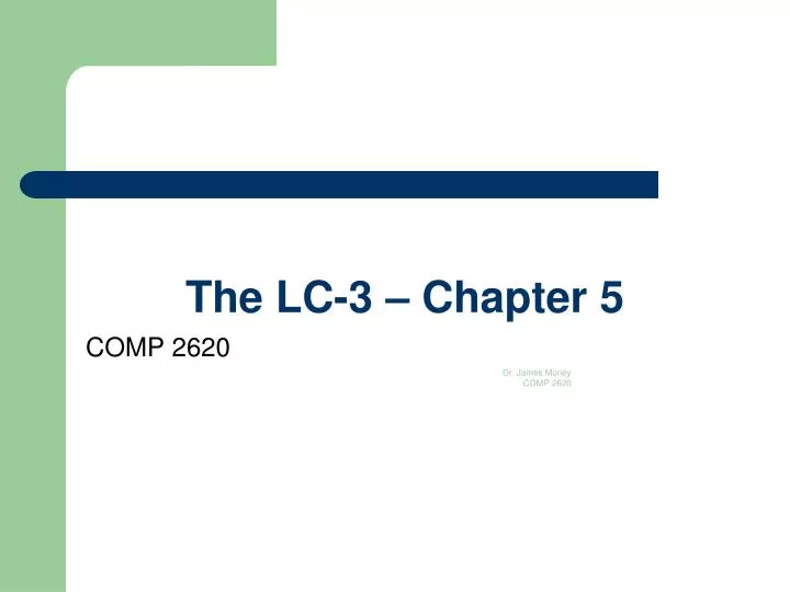 the lc 3 chapter 5