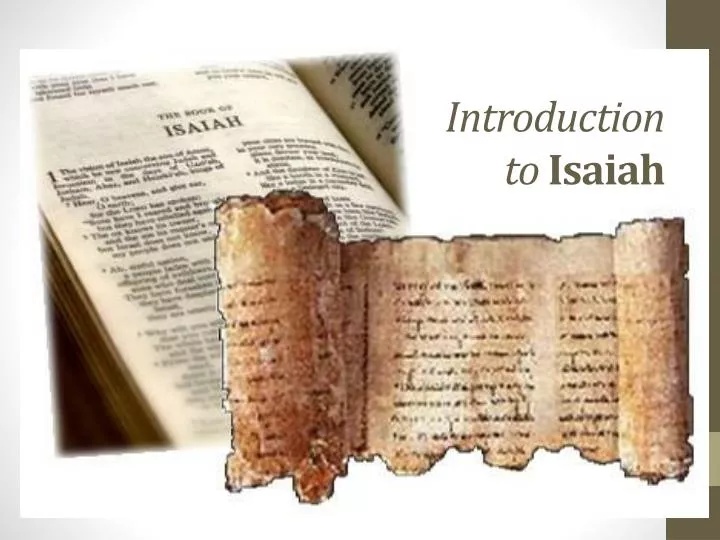 introduction to isaiah