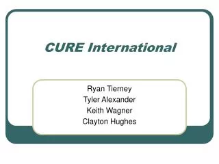 CURE International