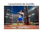 Lanzamiento de martillo - slide 1