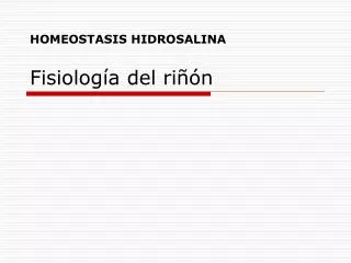 fisiolog a del ri n