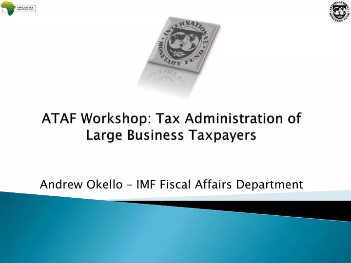 ataf workshop tax administration of large business taxpayers
