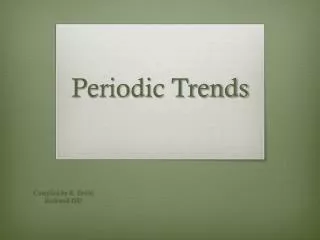 Periodic Trends