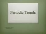 Periodic Trends - slide 1