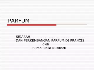 parfum
